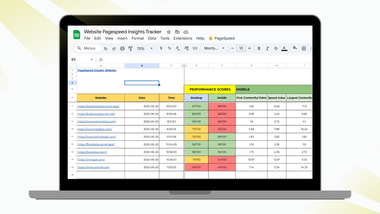 Website Speed Monitoring Tool - Image 1